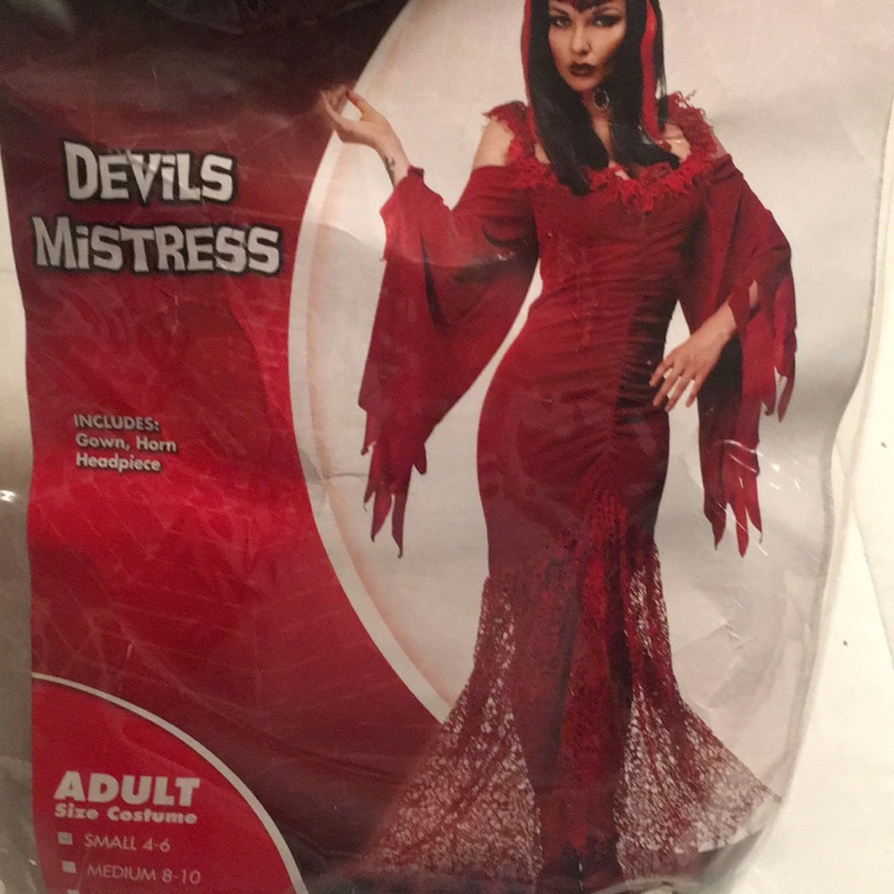 Red Devil's Mistress Halloween costume